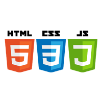 loghi html5, css3 e js